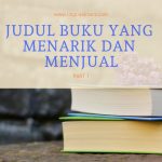 judul buku yang menarik dan menjual